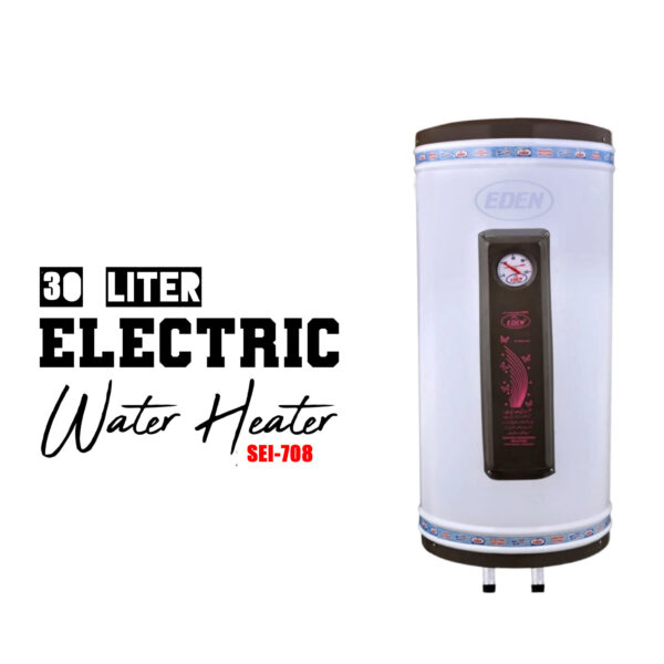EDEN ELECTRIC WATER HEATER 8 GALLONS 30 LITTERS WALL HANGING